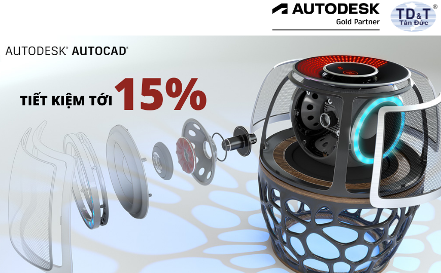 AUTODESK ƯU ĐÃI - SIÊU TIẾT KIỆM LÊN TỚI 15%