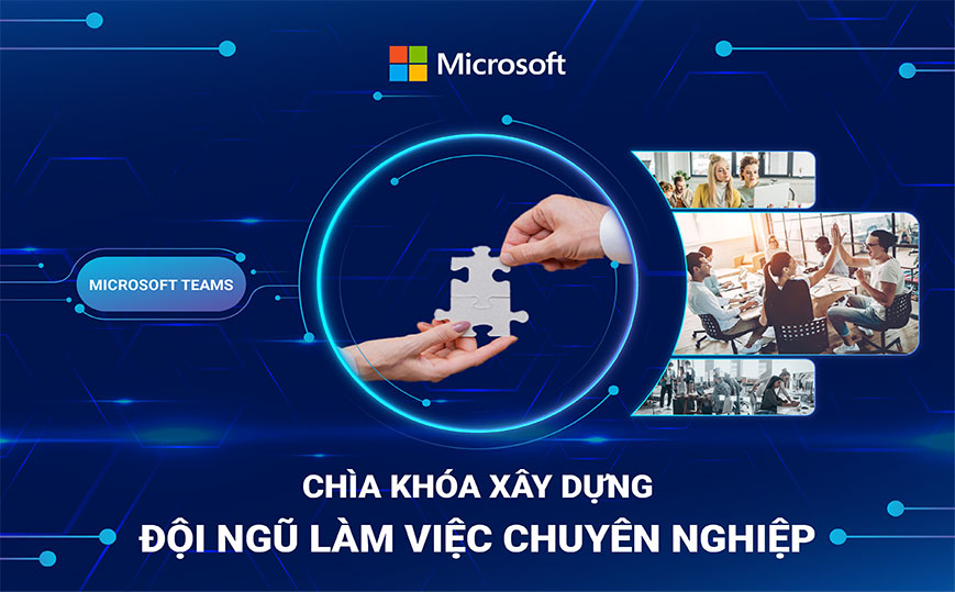 MICROSOFT TEAMS – CHÌA KHÓA X Y DỰNG ĐỘI NGŨ LÀM VIỆC CHUYÊN NGHIỆP