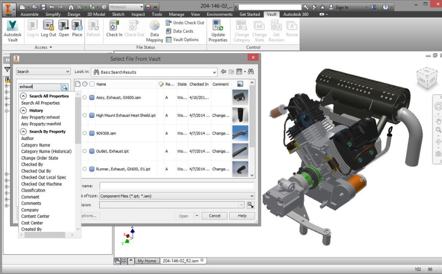 5 LÝ DO BẠN NÊN SỬ DỤNG VAULT VỚI AUTODESK INVENTOR